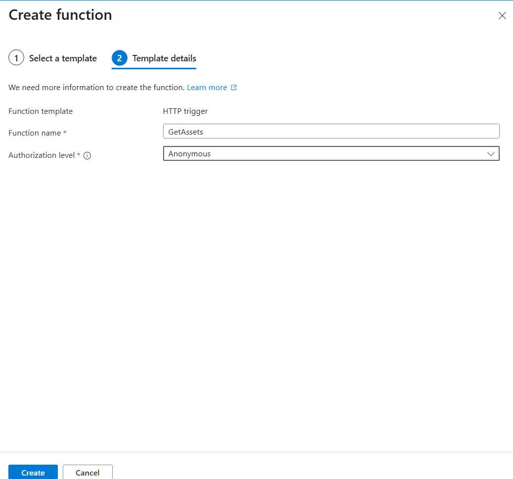 HTTP-Trigger erstellen