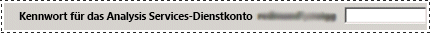 AS-Dienstkonto im alten Konfigurationstool
