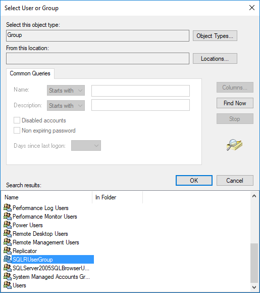 Beispiel für Gruppen auf dem Server Beispiel für Gruppen auf dem Server