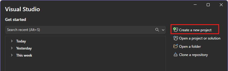Screenshot mit der Option 