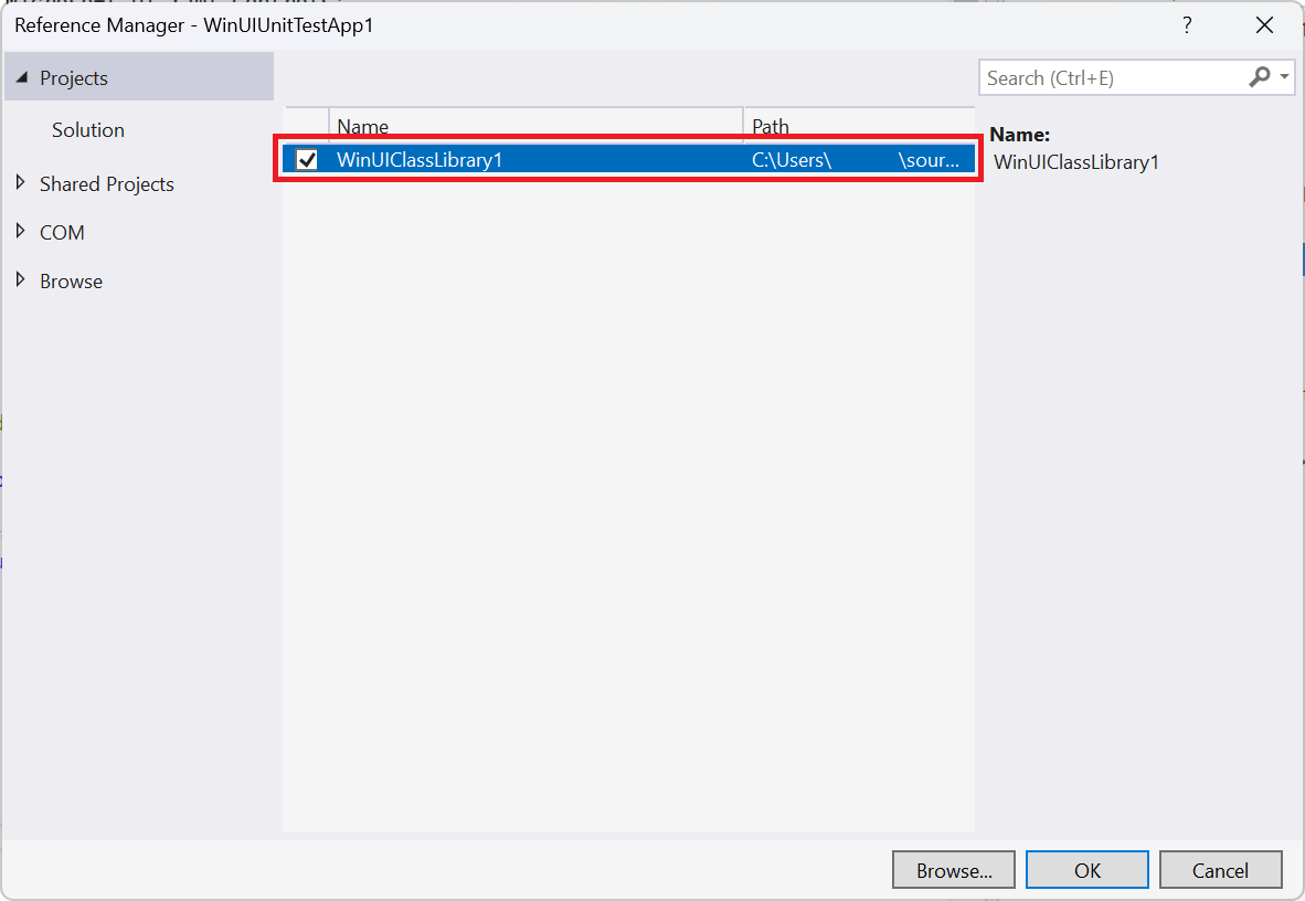 Screenshot des Dialogfelds 
