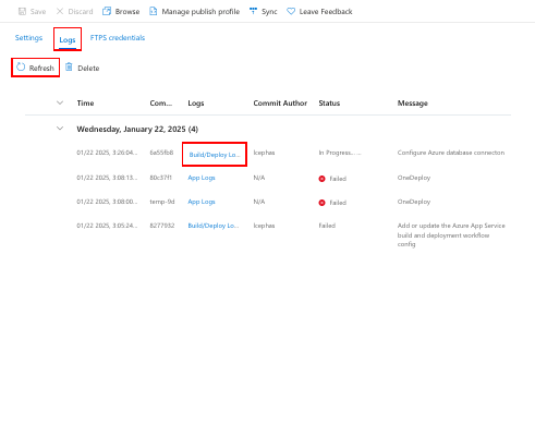 A screenshot showing the changes being committed and pushed to GitHub.