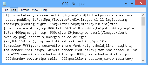 Bundled CSS files Bundled CSS files