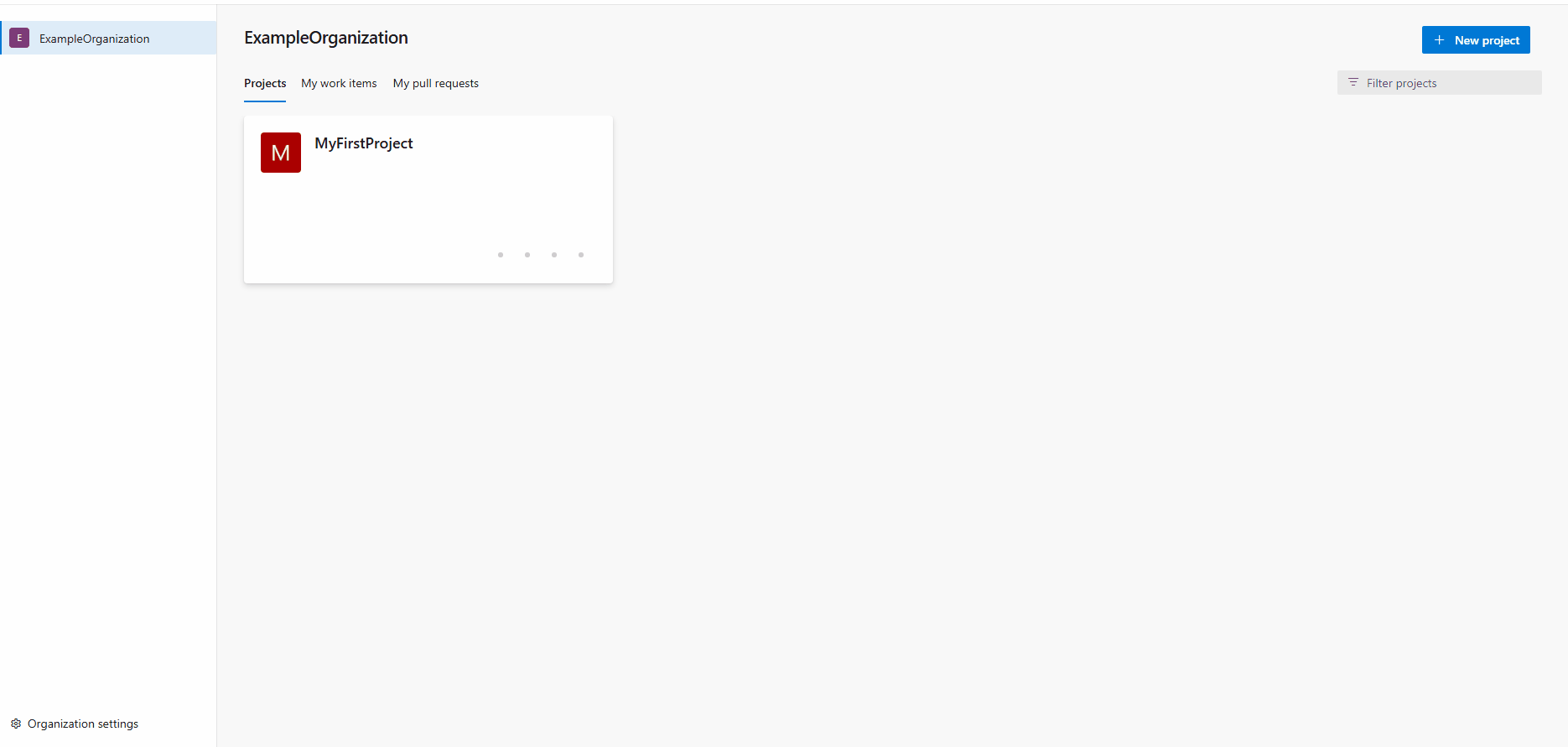 gif to Disable creation of TFVC repositories Gif to demo Disable creation of TFVC repositories.