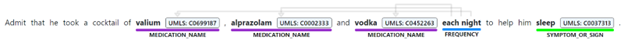 A screenshot of Substance Use Misclassification.