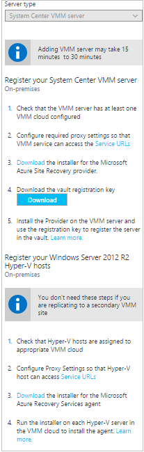 Screenshot of Download Provider, registration key, and agent.