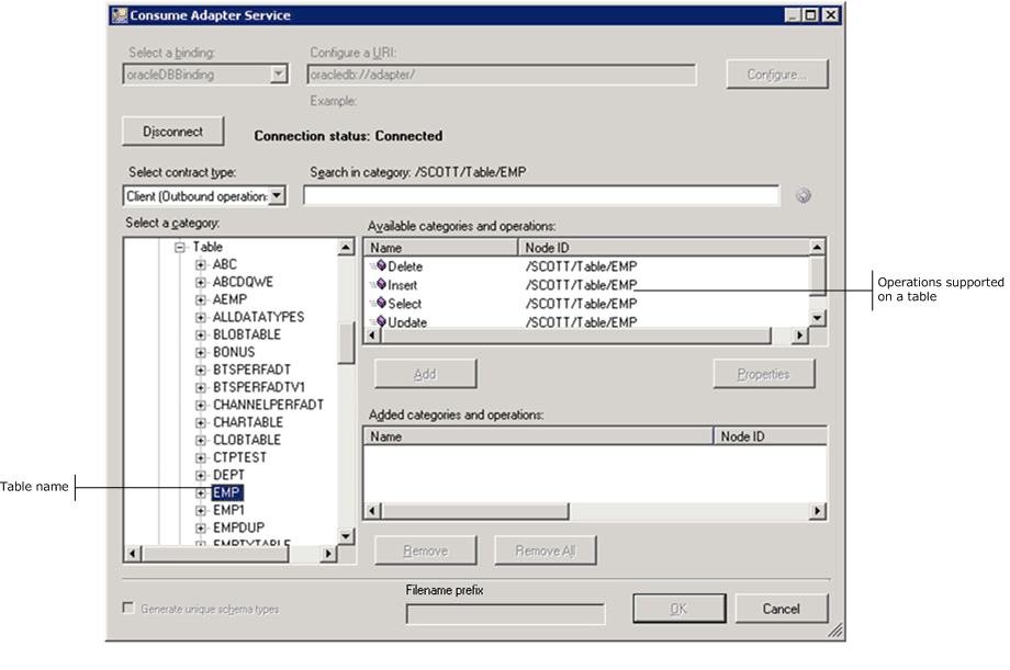 6df61a2f-3cd9-486c-9bf5-7968f8f1ce8d Browse tables in an Oracle database