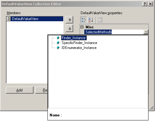 19_FinderInstance_Defaults Specifying default value for the Finder instance