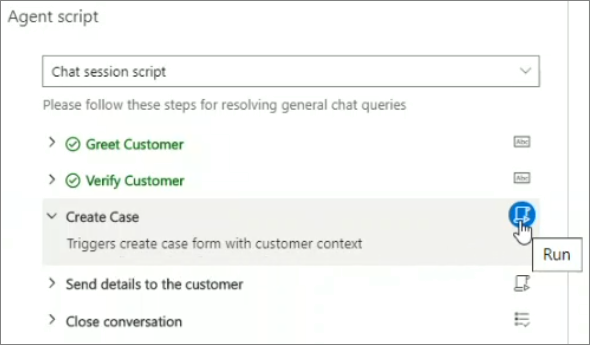 Agent script macro Script macro.