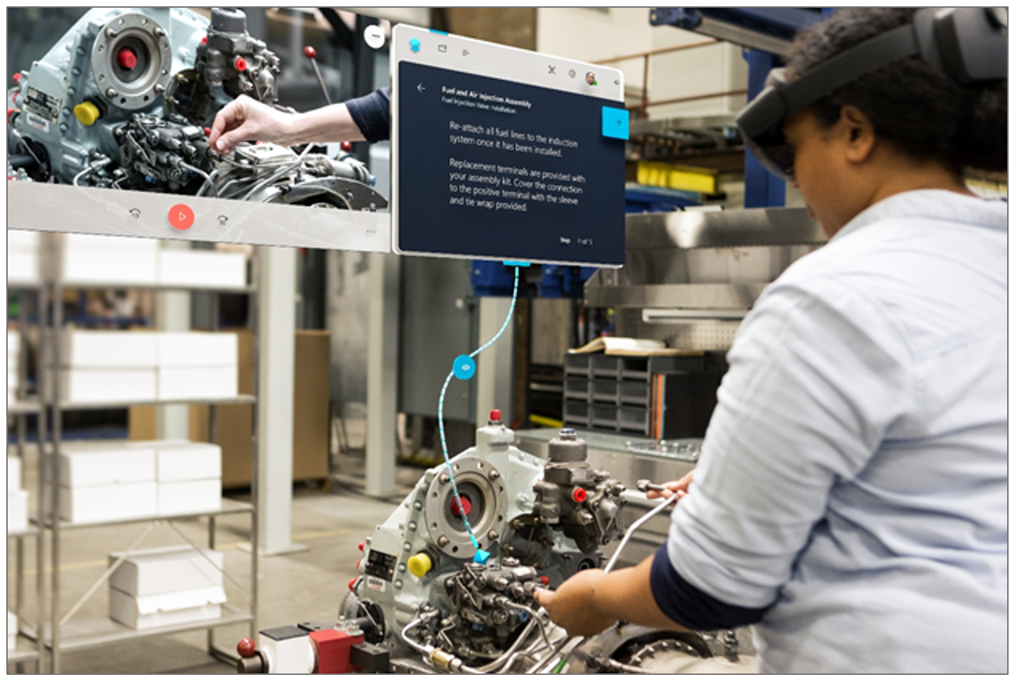 Operator at work Operator at work.