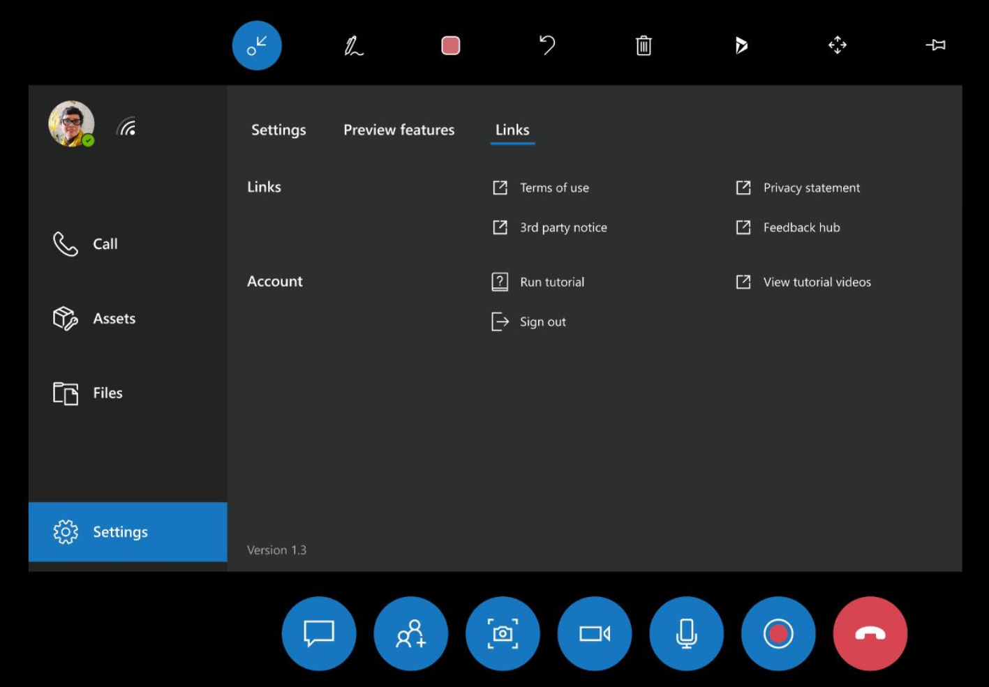 Version number Version number.