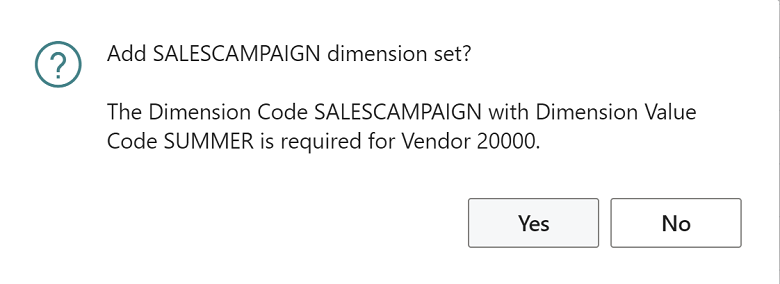 Shows single error confirmation for running recommended action to fix the error. Shows single error confirmation for running recommended action to fix the error.