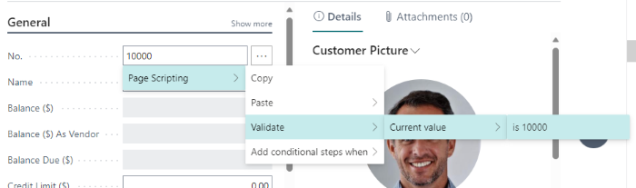 Insert a validation step during recording Insert a validation step during recording