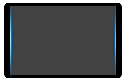 volume meter at the sides of the screen