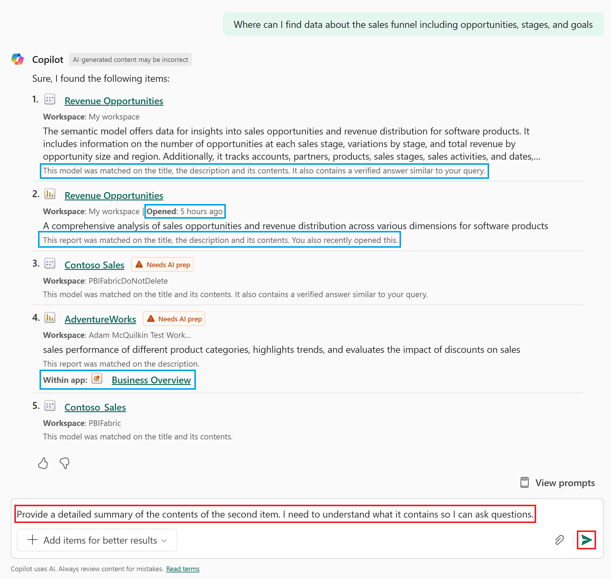 Screenshot of the left-navigation menu and the Copilot icon.