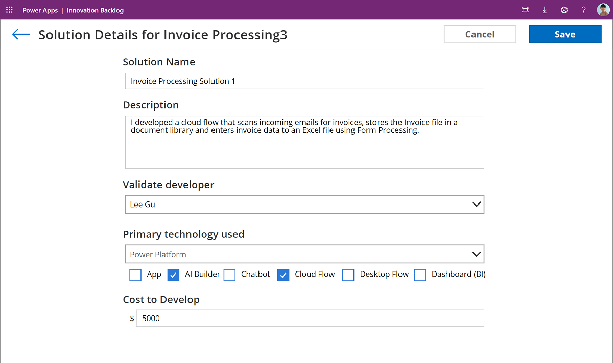 Provide further details for the solution, such as technology used and cost it took to develop. Provide further details for the solution, such as technology used and cost it took to develop.