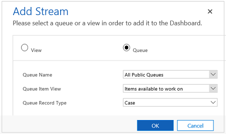 Add a stream of my active cases. Add a stream of my active cases.