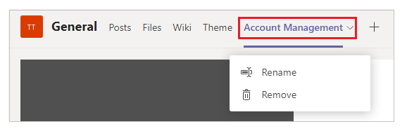 Select tab Select tab.