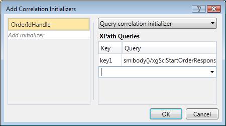 CorrelationInitializer Dialog