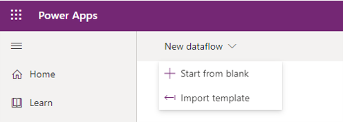 Create new Microsoft Power Platform dataflows by importing Power Query templates Create new Microsoft Power Platform dataflows by importing Power Query templates