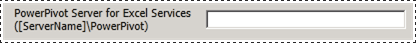PowerPivot Server in the new configuration tool PowerPivot Server in the new configuration tool