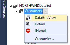 raddata Bind data source to DataGridView Bind data source to DataGridView
