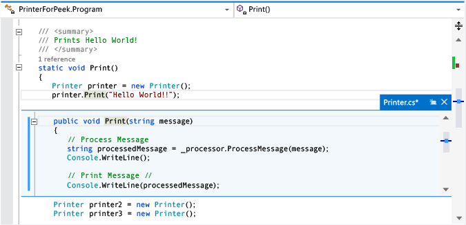 PeekWindow Peek Window