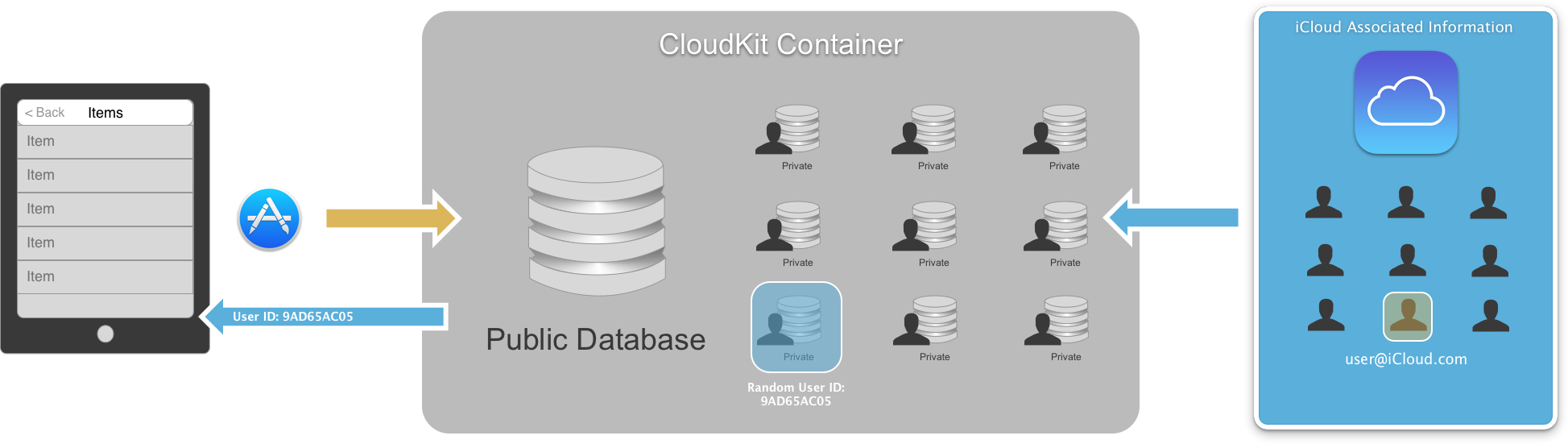 Uniquely identifing a given user