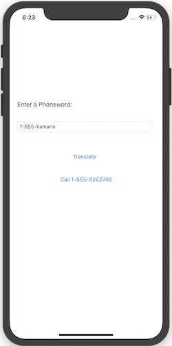 The Hello.iOS Quickstart app