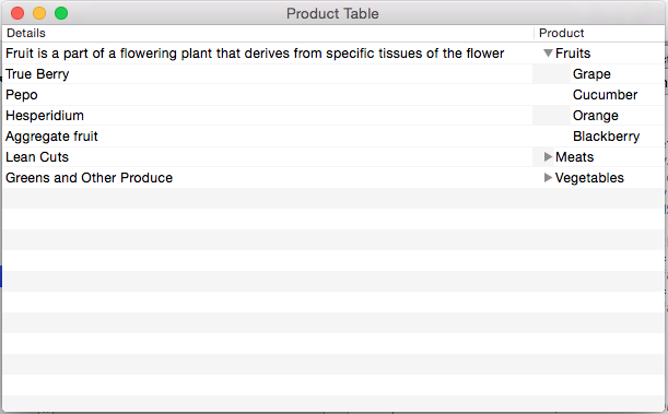 Example of reordering columns