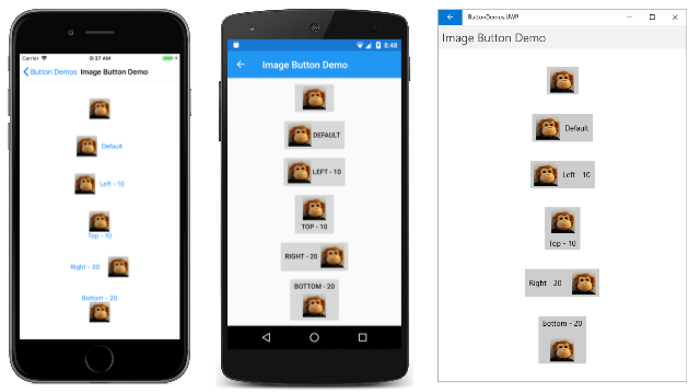 Image Button Demo Image Button Demo