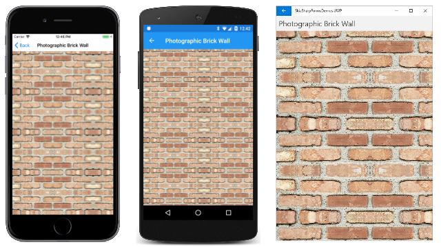 Photographic Brick Wall Photographic Brick Wall