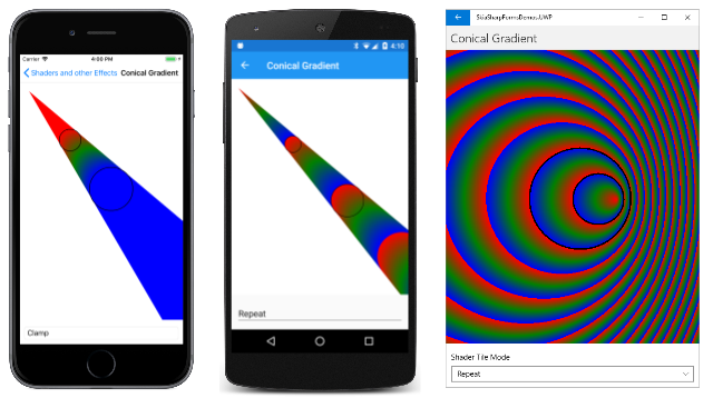 Conical Gradient Conical Gradient