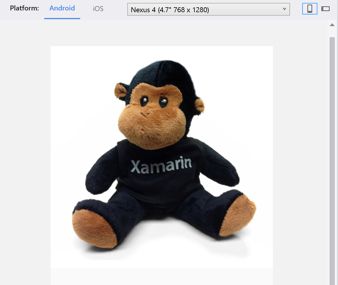 Design time data with iamges Design time data with images