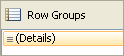 Row Groups, table with 1 static, 1 dynamic row Row Groups, table with 1 static, 1 dynamic row