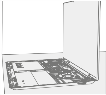 Screenshot that shows the AB-Cover display set at 90 degrees for safe removal.