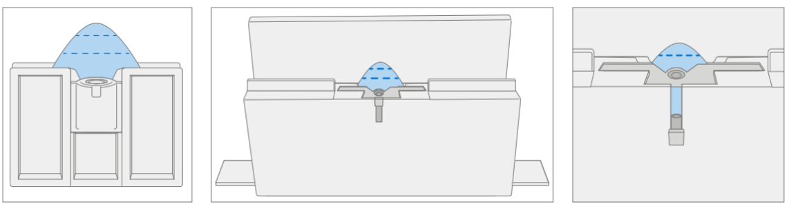 Screenshot that shows debonding tool setup with pick height adjusted to 2 mm