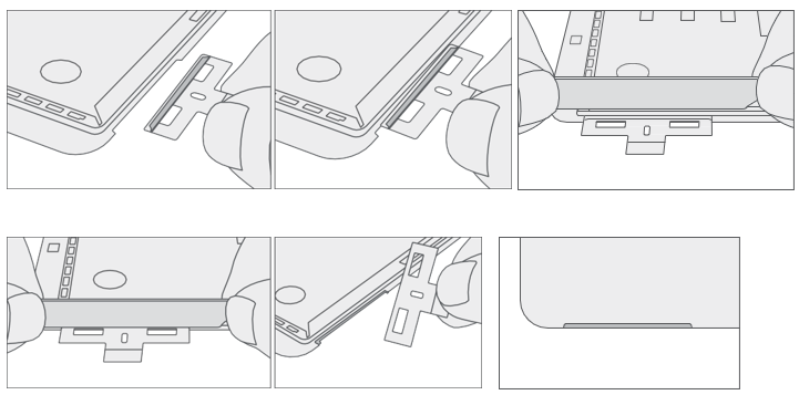 Screenshot that shows aligning speaker mesh in TDM opening using clear handle before pressing for adhesion.