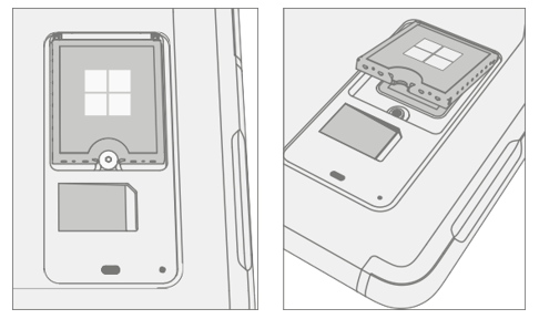 Screenshot that shows driver removing rSSD screw in swap scenario.