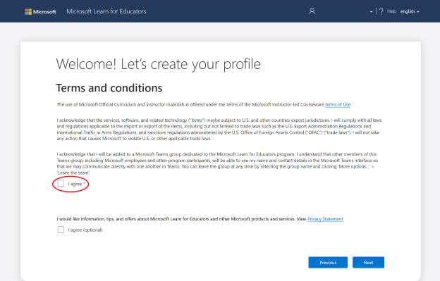 terms and conditions