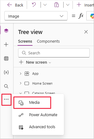 Screenshot of media.