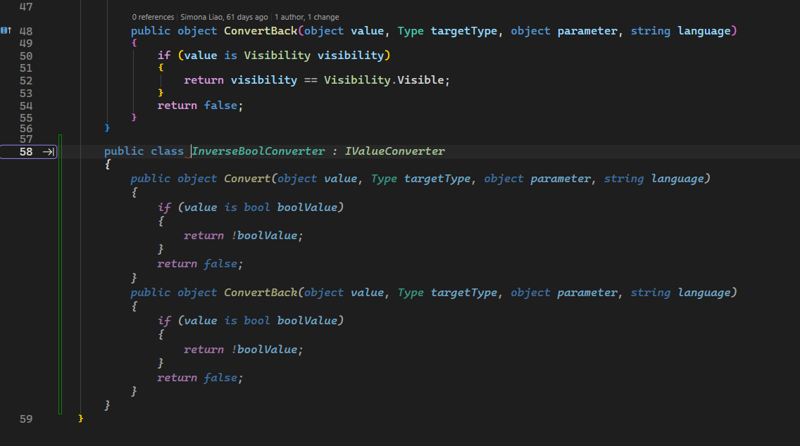 Screenshot showing colorized code completions with syntax highlighting, displaying different colors for keywords, types, variables, and strings.