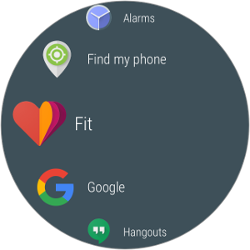 Curved Layout example Curved Layout example