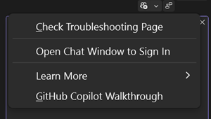Schermopname van het menu-item Probleemoplossingspagina controleren.