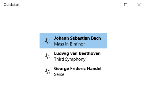 Een lijstweergave binden 3