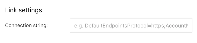 Dodawanie parametrów połączenia w centrum aplikacji