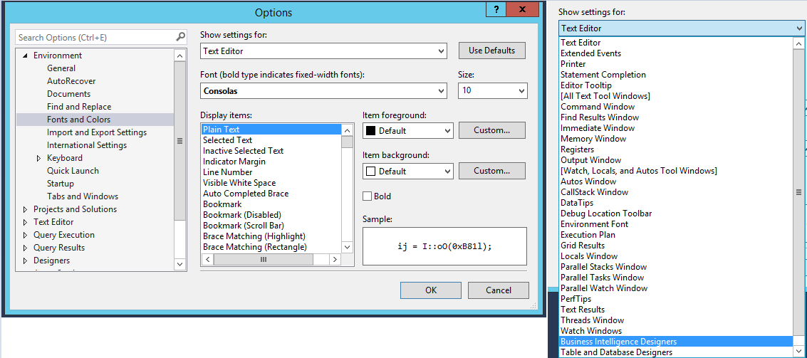 Zmienianie czcionek i kolorów