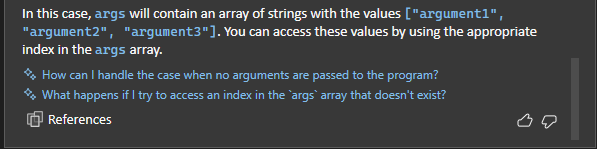 Zrzut ekranu kolejnego pytania Copilot.