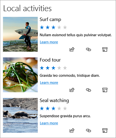 Zrzut ekranu przedstawiający złożony zagnieżdżony interfejs użytkownika z wieloma zagnieżdżonymi elementami, z którymi użytkownik może wchodzić w interakcję.