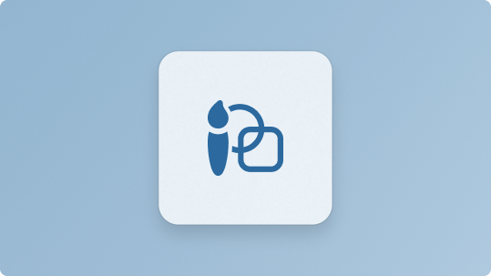 Ícone dos princípios de design de aplicativo do Windows